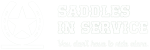 Saddles In Service Logo